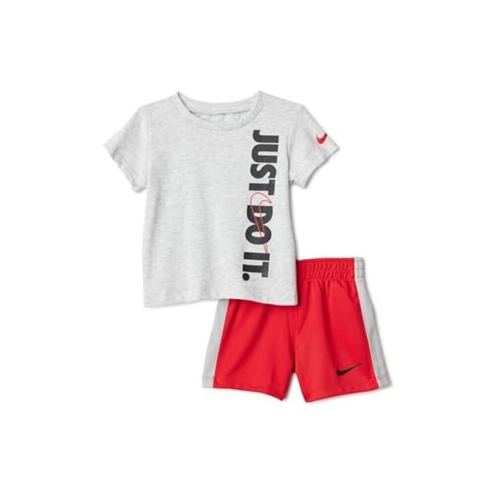 Nike (24 MOS) Dri-Fit JDI T-Shirt Mesh Shorts 2-Piece Outfit Set 24 mos